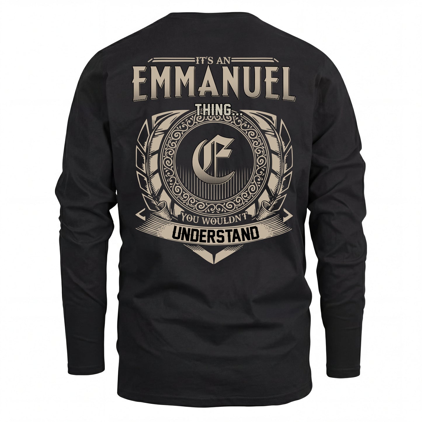 EMMANUEL HH88-K2–Personalized Name Quote Apparel “It’s an NAME Thing You Wouldn’t Understand”