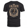 JAIME 2K-101–Personalized Name Quote Apparel “I Am NAME May Not Be Perfect But I Am Limited Edition”