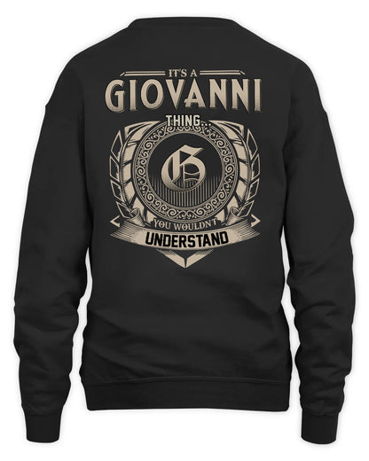 GIOVANNI HH88-K2–Personalized Name Quote Apparel “It’s a/an NAME Thing You Wouldn’t Understand”