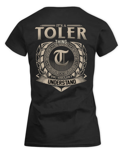 TOLLEY HH88-K2–Personalized Name Quote Apparel “It’s a/an NAME Thing You Wouldn’t Understand”