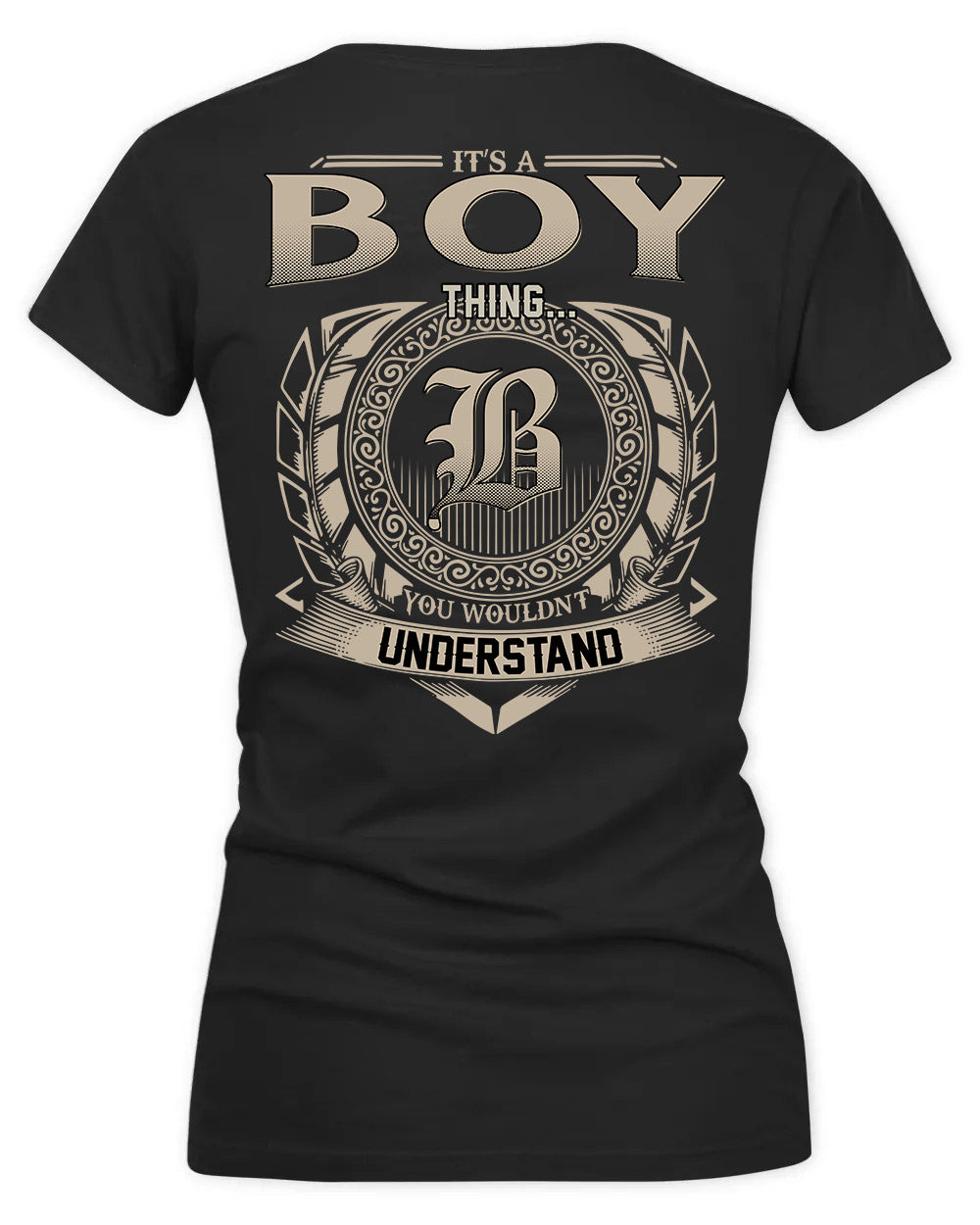 BOY HH88-K2–Personalized Name Quote Apparel “It’s a/an NAME Thing You Wouldn’t Understand”