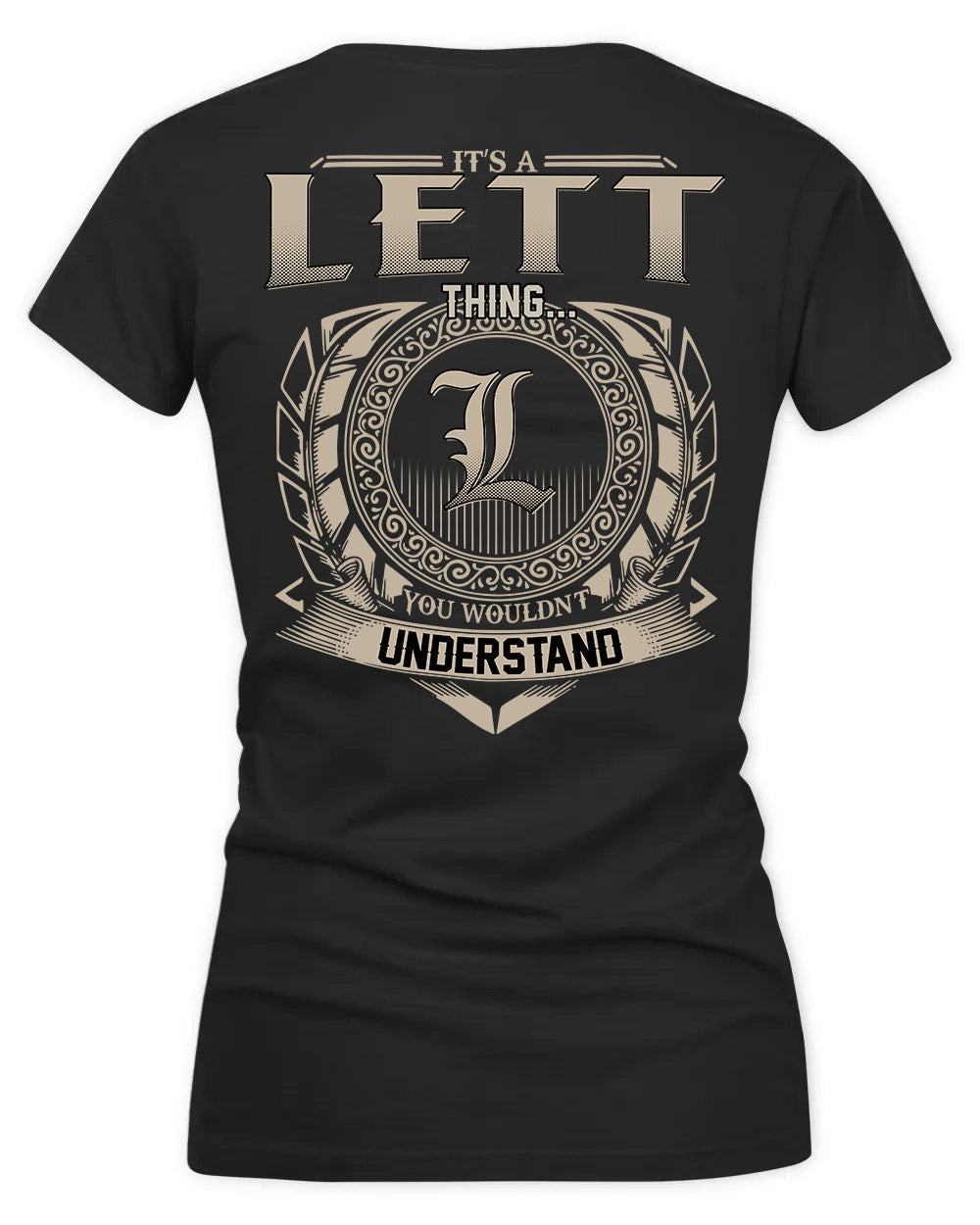 LEVAN HH88-K2–Personalized Name Quote Apparel “It’s a/an NAME Thing You Wouldn’t Understand”