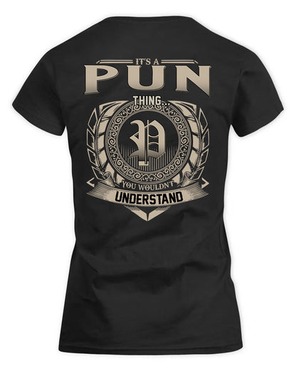 PURCELL HH88-K2–Personalized Name Quote Apparel “It’s a/an NAME Thing You Wouldn’t Understand”