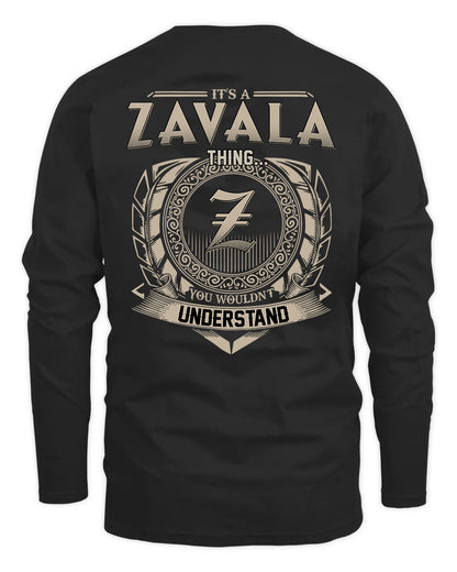 ZAVALA HH88-K2–Personalized Name Quote Apparel “It’s a/an NAME Thing You Wouldn’t Understand”