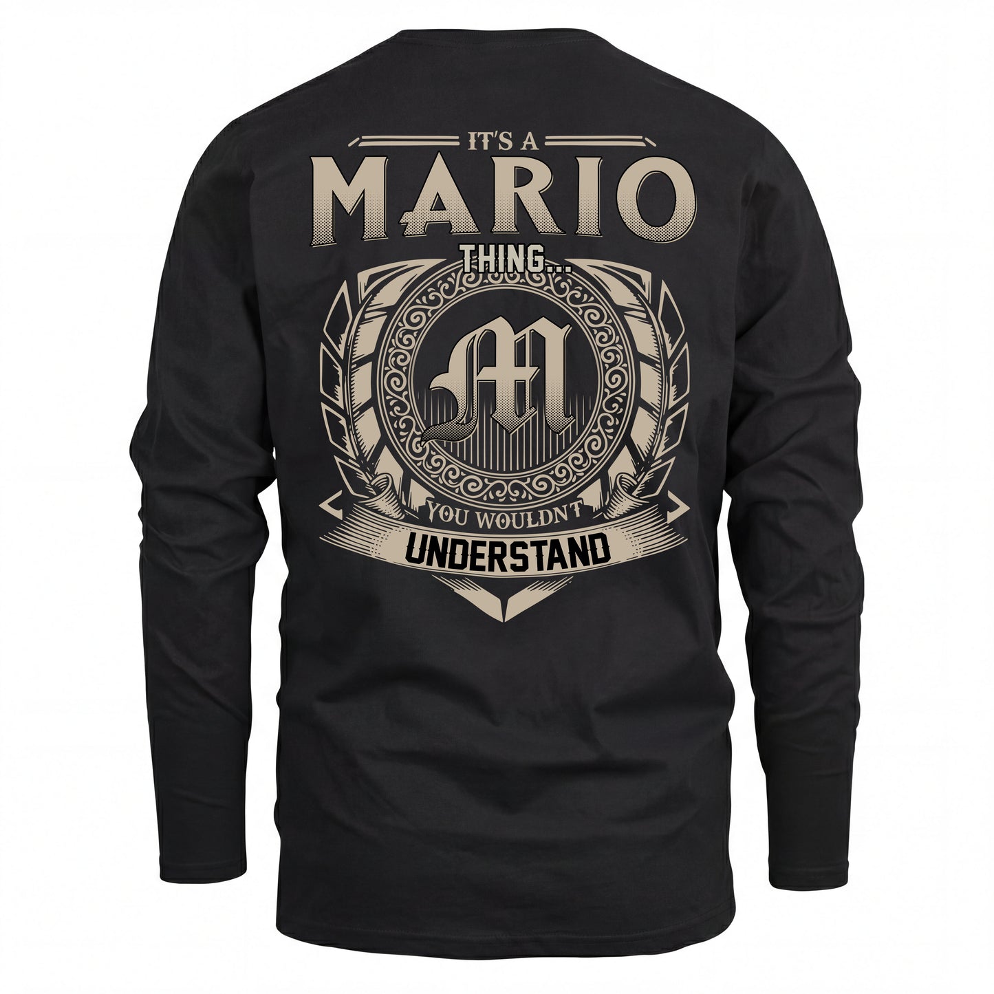 MARIO HH88-K2–Personalized Name Quote Apparel “It’s an NAME Thing You Wouldn’t Understand”