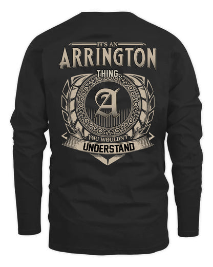 ARRINGTON HH88-K2–Personalized Name Quote Apparel “It’s a/an NAME Thing You Wouldn’t Understand”