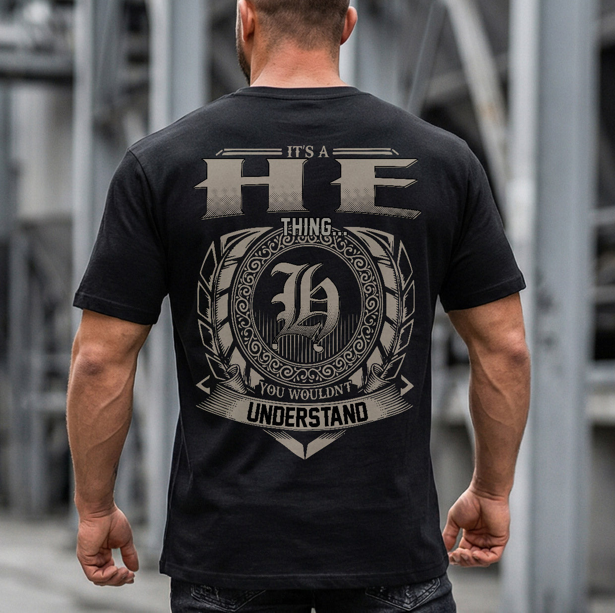 HE HH88-K2–Personalized Name Quote Apparel “It’s a/an NAME Thing You Wouldn’t Understand”