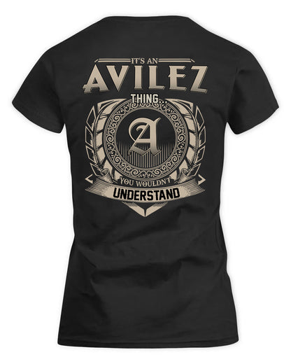 AVILEZ HH88-K2–Personalized Name Quote Apparel “It’s a/an NAME Thing You Wouldn’t Understand”