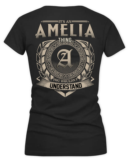 AMELIA HH88-K2–Personalized Name Quote Apparel “It’s a/an NAME Thing You Wouldn’t Understand”