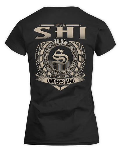 SHIFFLETT HH88-K2–Personalized Name Quote Apparel “It’s a/an NAME Thing You Wouldn’t Understand”