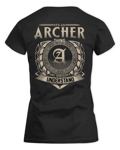 ARCHER HH88-K2–Personalized Name Quote Apparel “It’s a/an NAME Thing You Wouldn’t Understand”