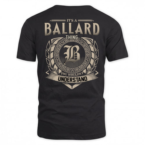 BALLARD HH88-K2–Personalized Name Quote Apparel “It’s a/an NAME Thing You Wouldn’t Understand”