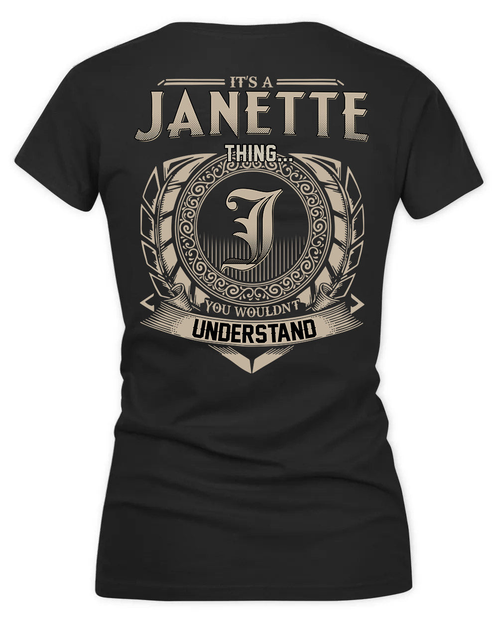 JANG HH88-K2–Personalized Name Quote Apparel “It’s a/an NAME Thing You Wouldn’t Understand”
