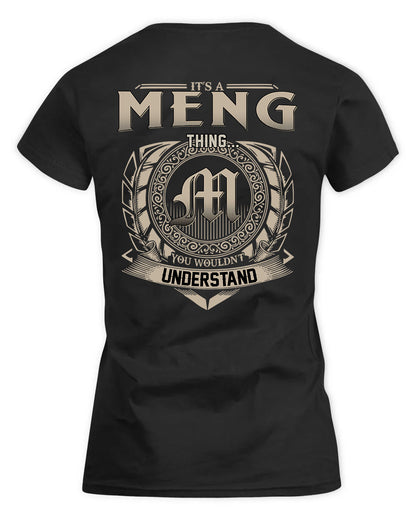 MENG HH88-K2–Personalized Name Quote Apparel “It’s a/an NAME Thing You Wouldn’t Understand”