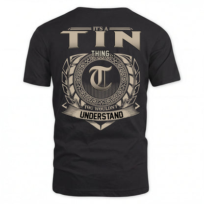 TIN HH88-K2–Personalized Name Quote Apparel “It’s an NAME Thing You Wouldn’t Understand”