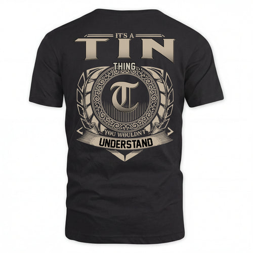 TIN HH88-K2–Personalized Name Quote Apparel “It’s an NAME Thing You Wouldn’t Understand”