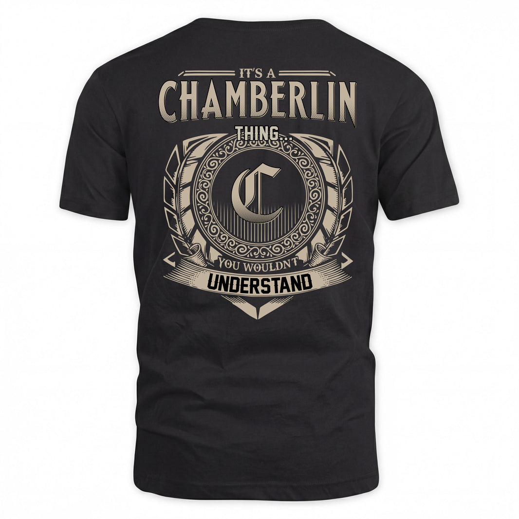 CHAMBERLIN HH88-K2–Personalized Name Quote Apparel “It’s a/an NAME Thing You Wouldn’t Understand”