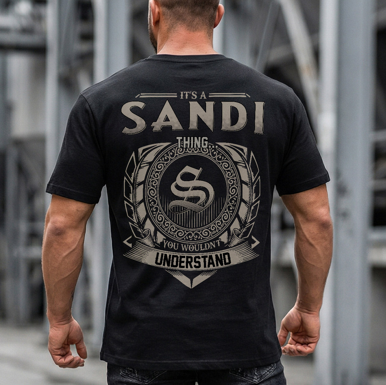 SANDI HH88-K2–Personalized Name Quote Apparel “It’s a/an NAME Thing You Wouldn’t Understand”