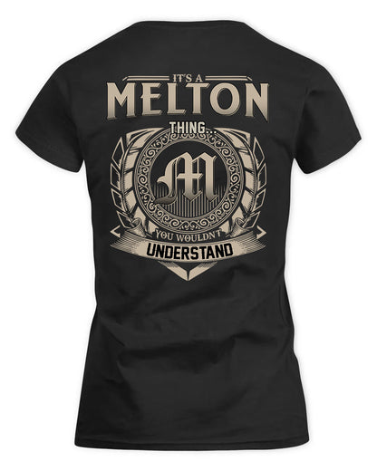 MELTON HH88-K2–Personalized Name Quote Apparel “It’s a/an NAME Thing You Wouldn’t Understand”