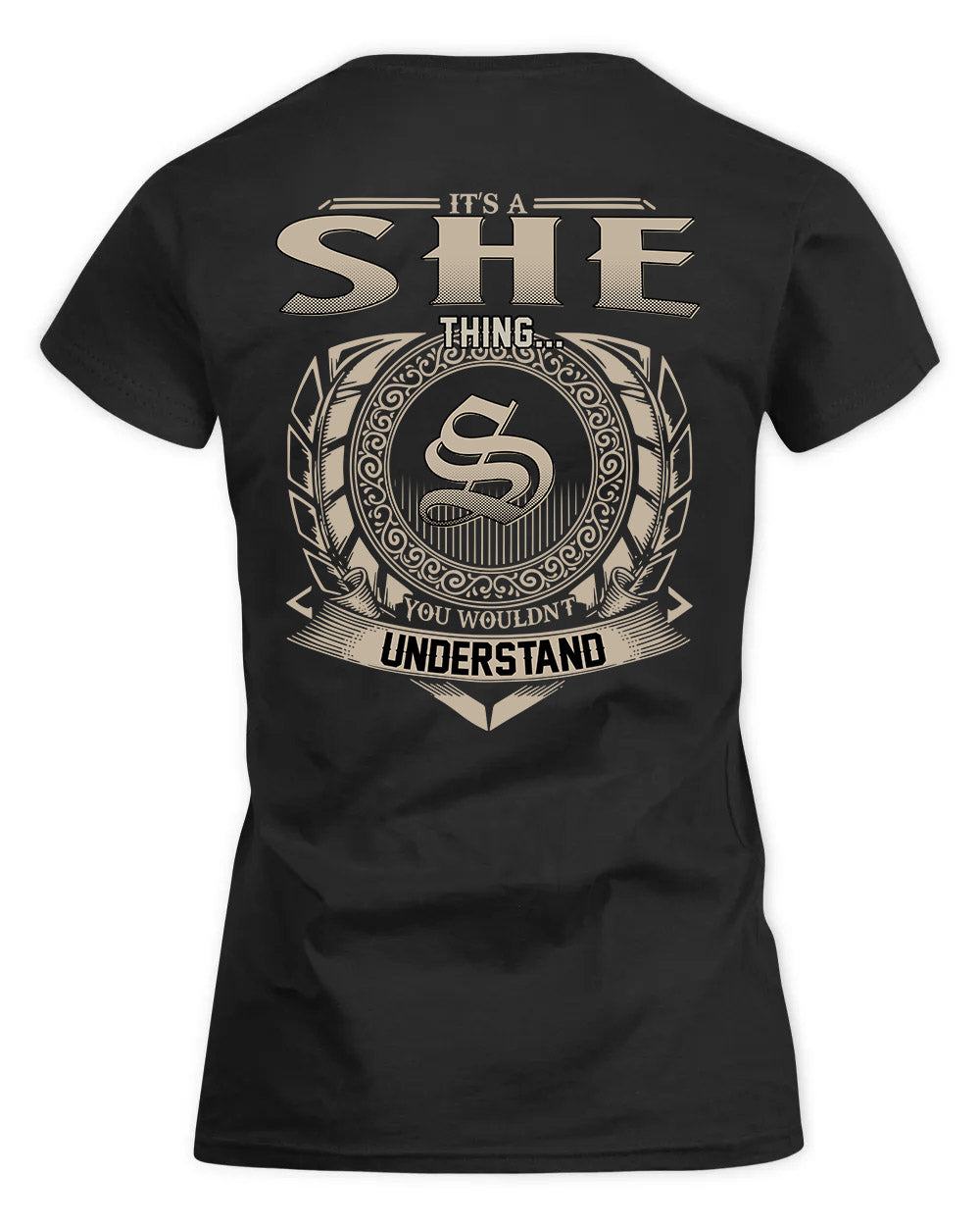 SHEARER HH88-K2–Personalized Name Quote Apparel “It’s a/an NAME Thing You Wouldn’t Understand”
