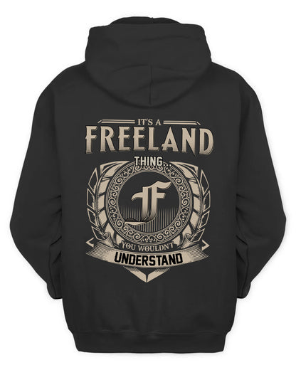 FREELAND HH88-K2–Personalized Name Quote Apparel “It’s a/an NAME Thing You Wouldn’t Understand”