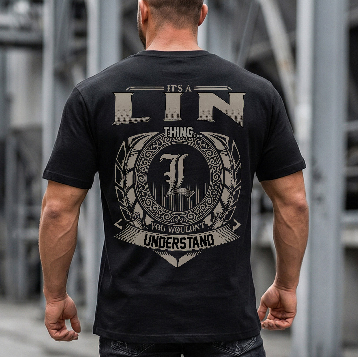 LIN HH88-K2–Personalized Name Quote Apparel “It’s an NAME Thing You Wouldn’t Understand”