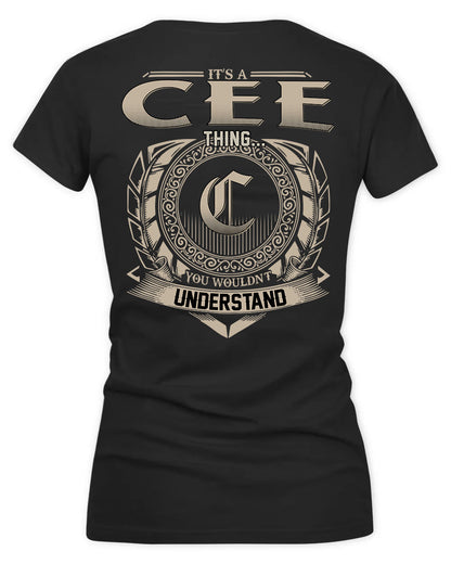 CEJA HH88-K2–Personalized Name Quote Apparel “It’s a/an NAME Thing You Wouldn’t Understand”