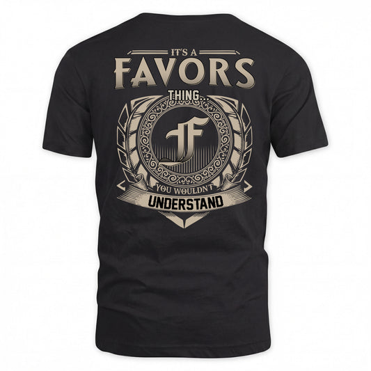FAVORS HH88-K2–Personalized Name Quote Apparel “It’s a/an NAME Thing You Wouldn’t Understand”