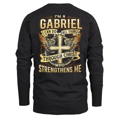 GABRIEL HH88-K2–Personalized Name Quote T-Shirt