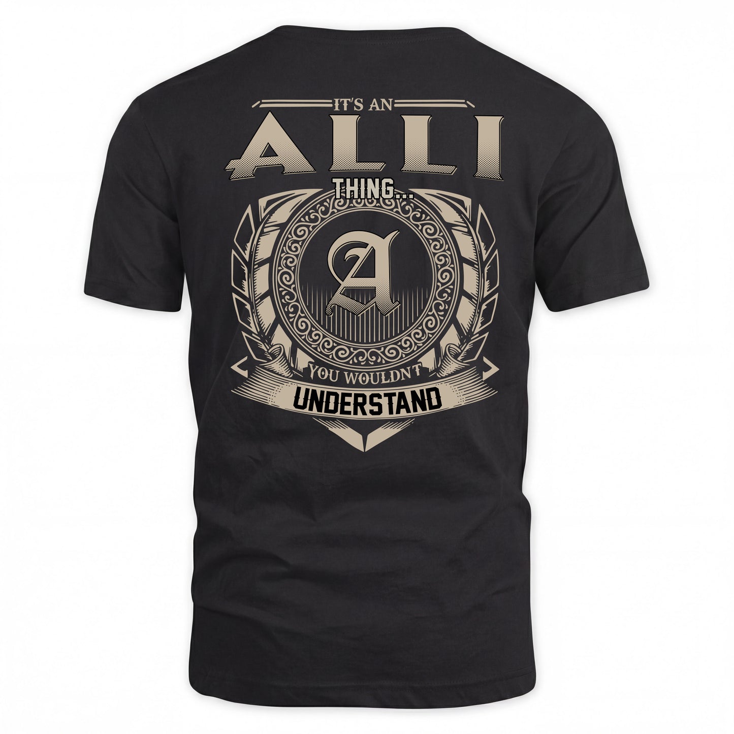 ALLI HH88-K2–Personalized Name Quote Apparel “It’s a/an NAME Thing You Wouldn’t Understand”