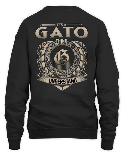 GATO HH88-K2–Personalized Name Quote Apparel “It’s a/an NAME Thing You Wouldn’t Understand”
