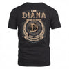 DIANA 2K-101–Personalized Name Quote Apparel “I Am NAME May Not Be Perfect But I Am Limited Edition”