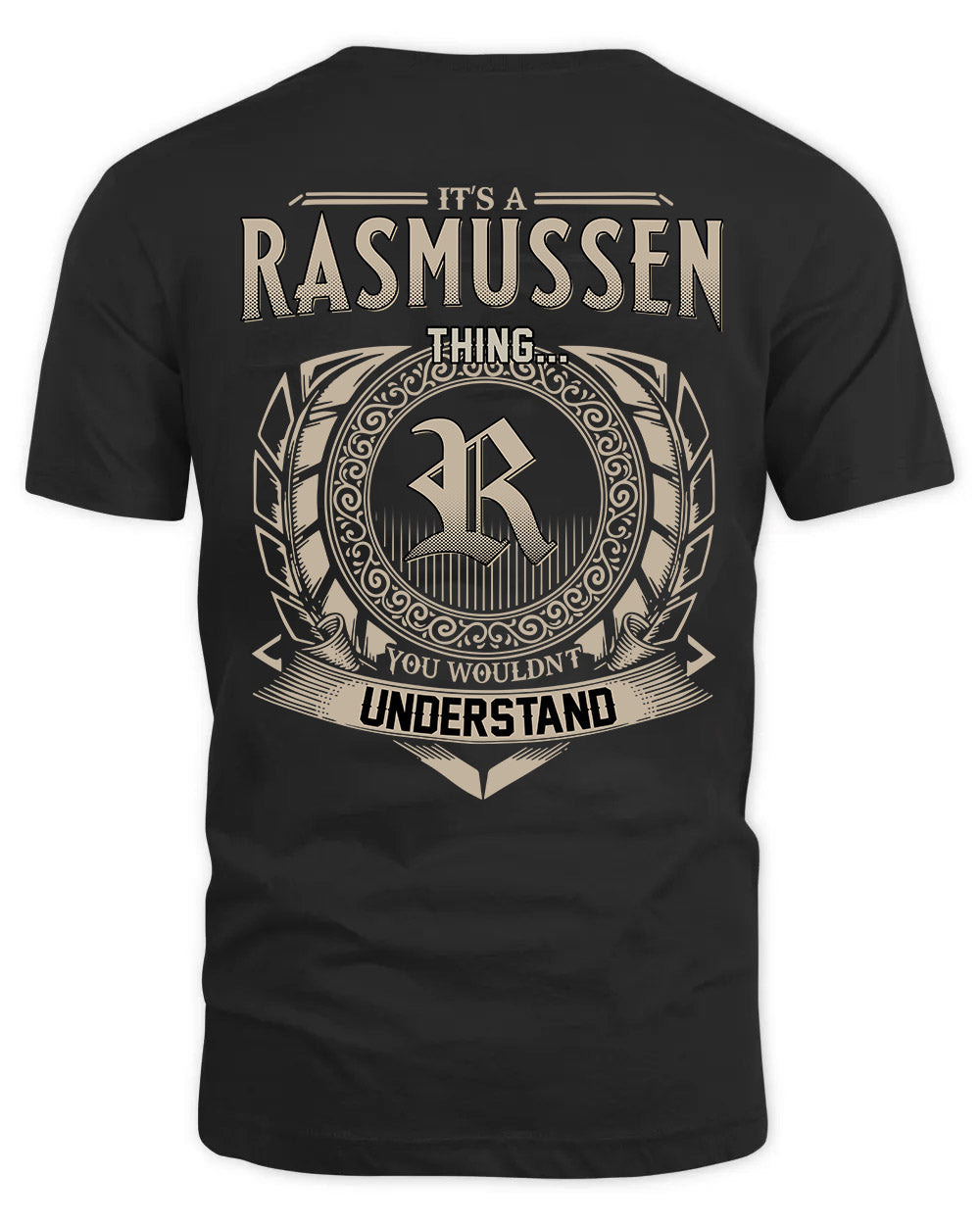 RASMUSSEN HH88-K2–Personalized Name Quote Apparel “It’s a/an NAME Thing You Wouldn’t Understand”