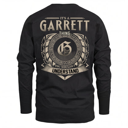 GARRETT HH88-K2–Personalized Name Quote Apparel “It’s an NAME Thing You Wouldn’t Understand”