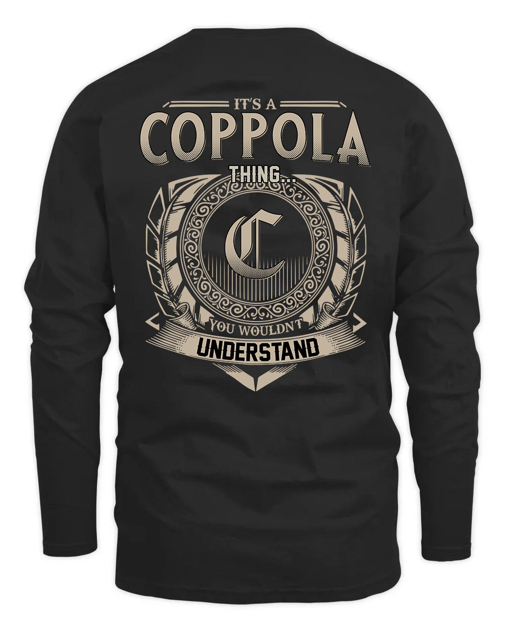 COPPOLA HH88-K2–Personalized Name Quote Apparel “It’s a/an NAME Thing You Wouldn’t Understand”