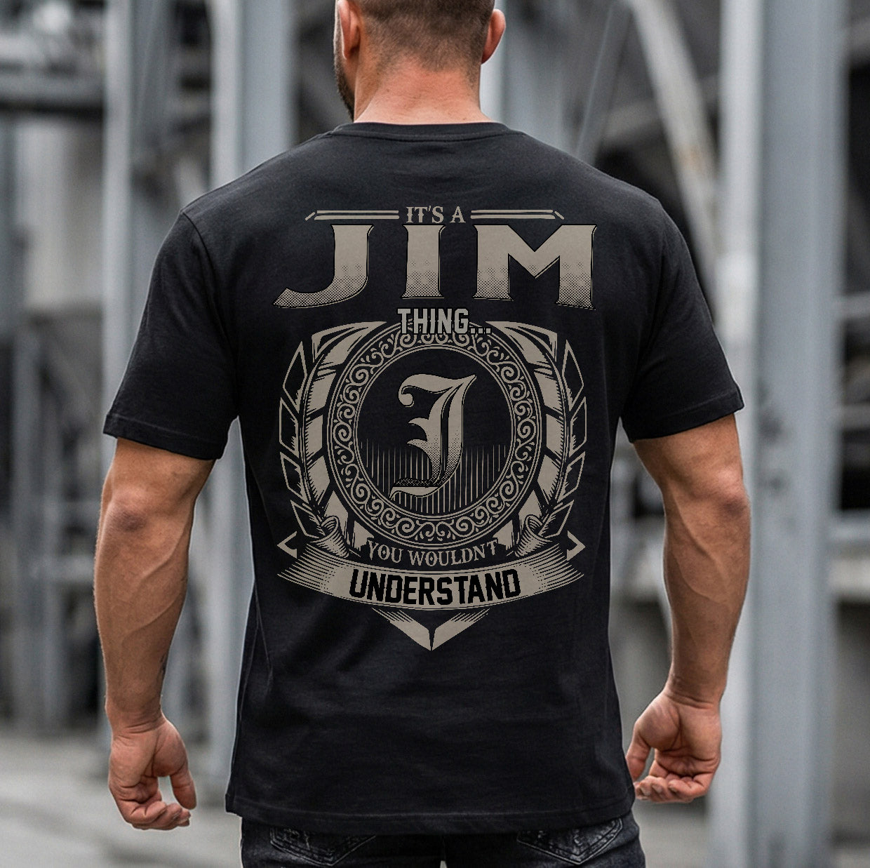 JIM HH88-K2–Personalized Name Quote Apparel “It’s an NAME Thing You Wouldn’t Understand”