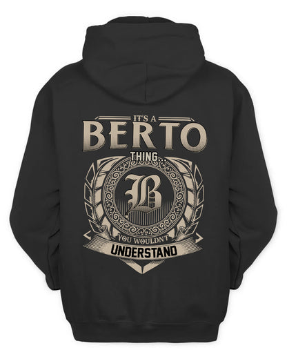 BERTO HH88-K2–Personalized Name Quote Apparel “It’s a/an NAME Thing You Wouldn’t Understand”