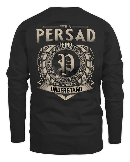 PERSAD HH88-K2–Personalized Name Quote Apparel “It’s a/an NAME Thing You Wouldn’t Understand”
