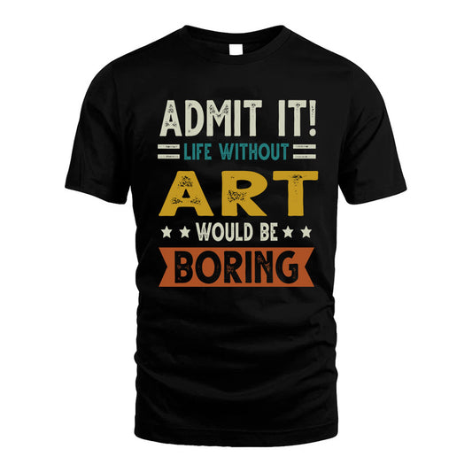 ALLYN HH88-K2–Personalized Funny Quote Apparel “Life Without NAME Would Be Boring”