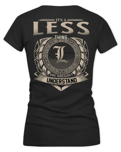 LESTER HH88-K2–Personalized Name Quote Apparel “It’s a/an NAME Thing You Wouldn’t Understand”