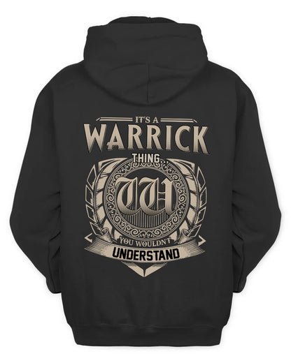 WARRICK HH88-K2–Personalized Name Quote Apparel “It’s a/an NAME Thing You Wouldn’t Understand”