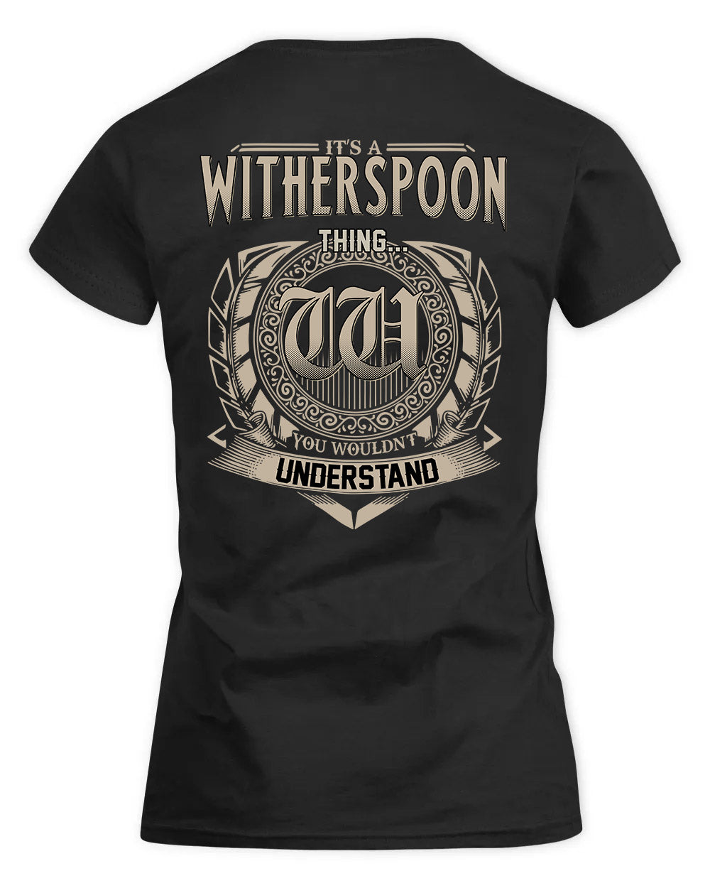 WITNER HH88-K2–Personalized Name Quote Apparel “It’s a/an NAME Thing You Wouldn’t Understand”