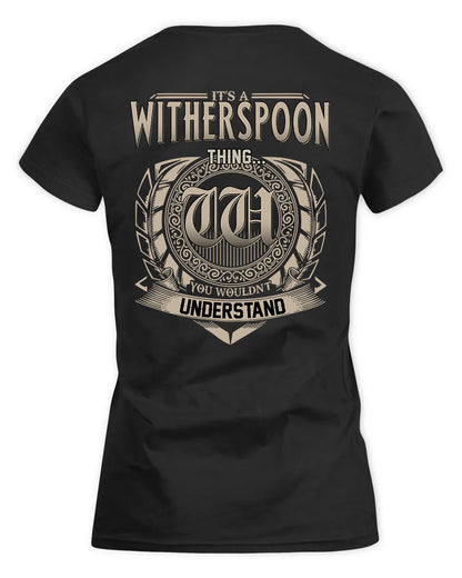 WITNER HH88-K2–Personalized Name Quote Apparel “It’s a/an NAME Thing You Wouldn’t Understand”