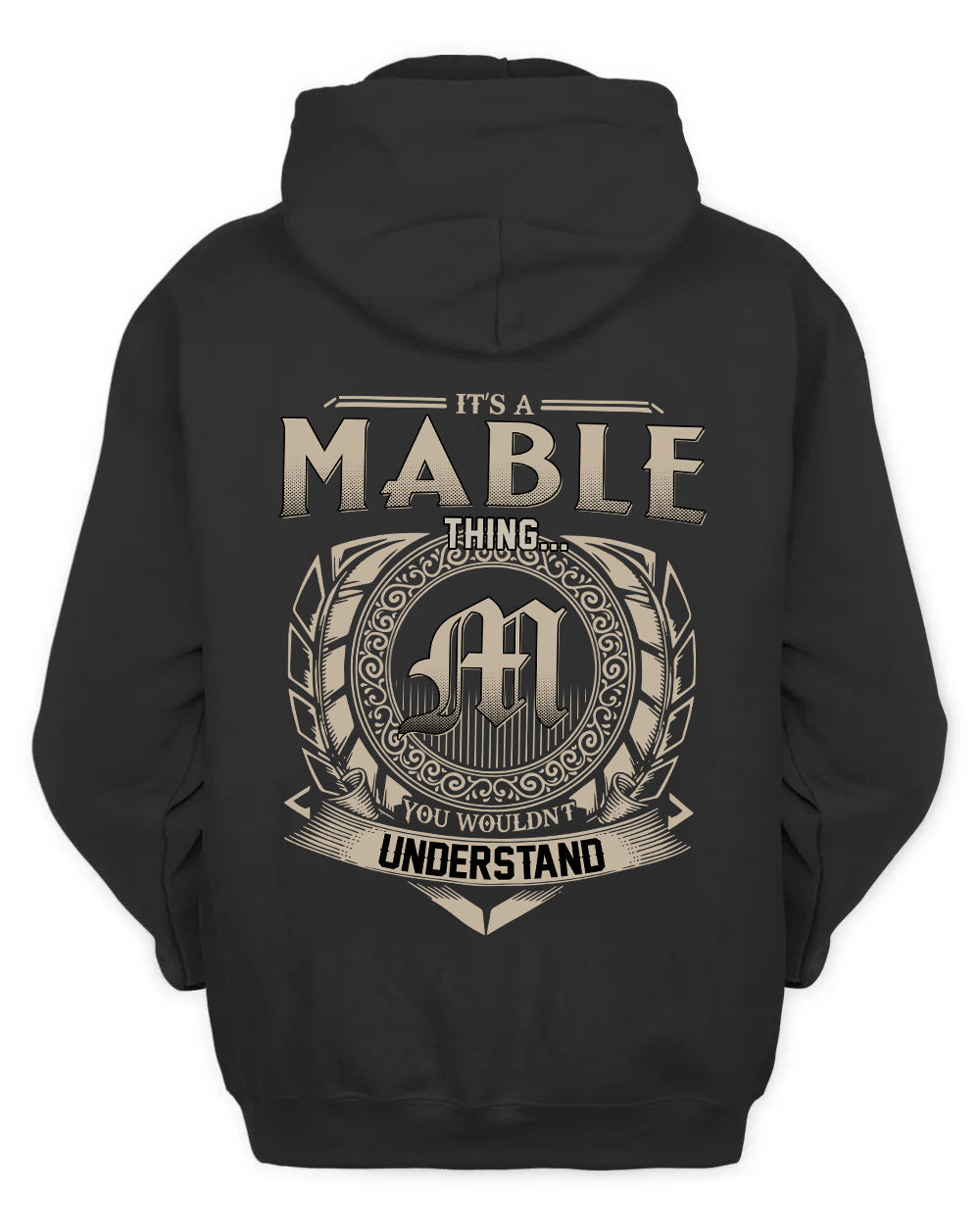 MABLE HH88-K2–Personalized Name Quote Apparel “It’s a/an NAME Thing You Wouldn’t Understand”