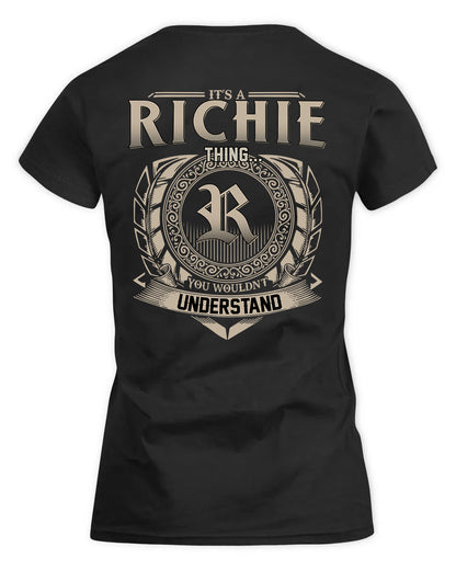 RICHMOND HH88-K2–Personalized Name Quote Apparel “It’s a/an NAME Thing You Wouldn’t Understand”