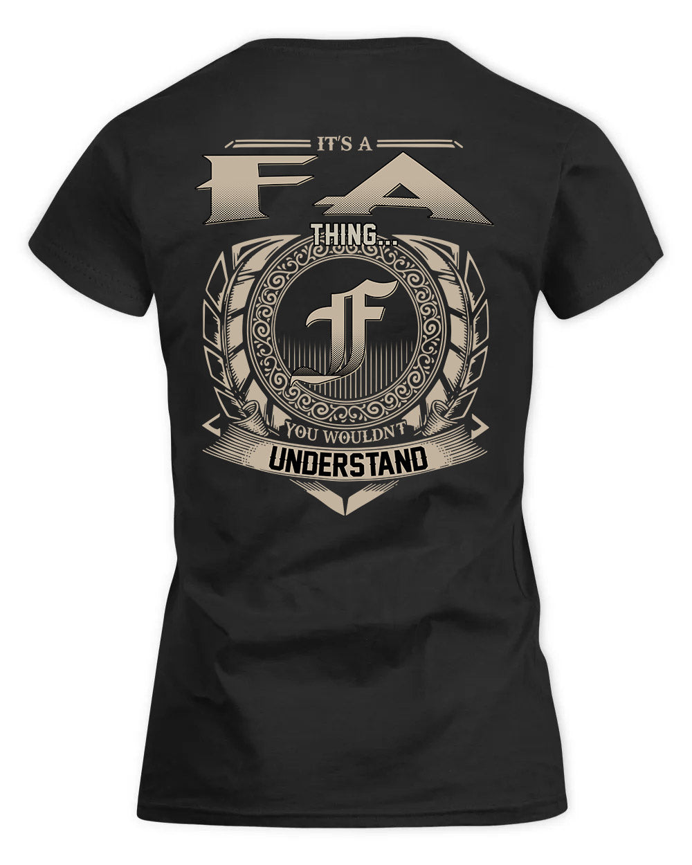 FA HH88-K2–Personalized Name Quote Apparel “It’s a/an NAME Thing You Wouldn’t Understand”