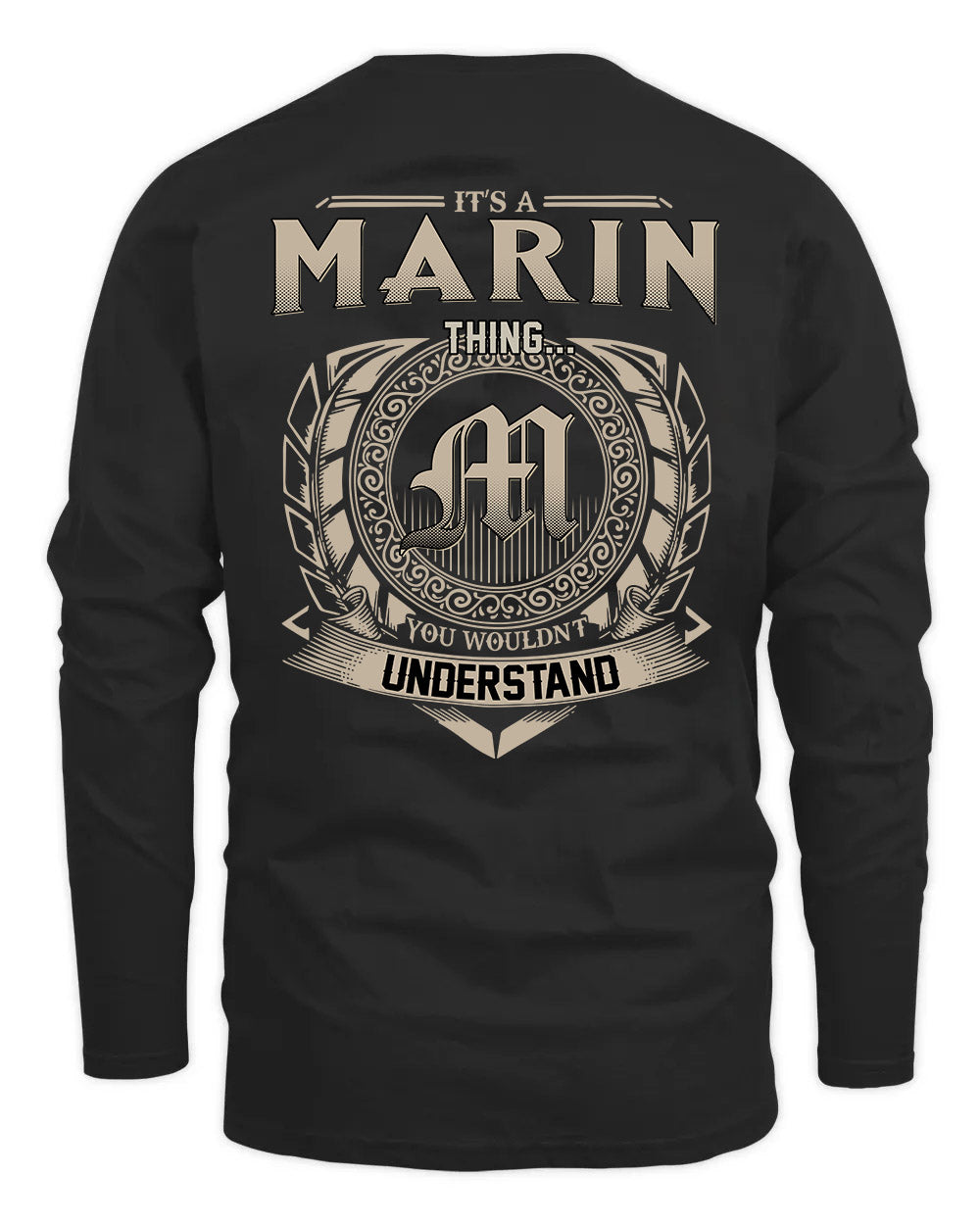 MARIN HH88-K2–Personalized Name Quote Apparel “It’s a/an NAME Thing You Wouldn’t Understand”