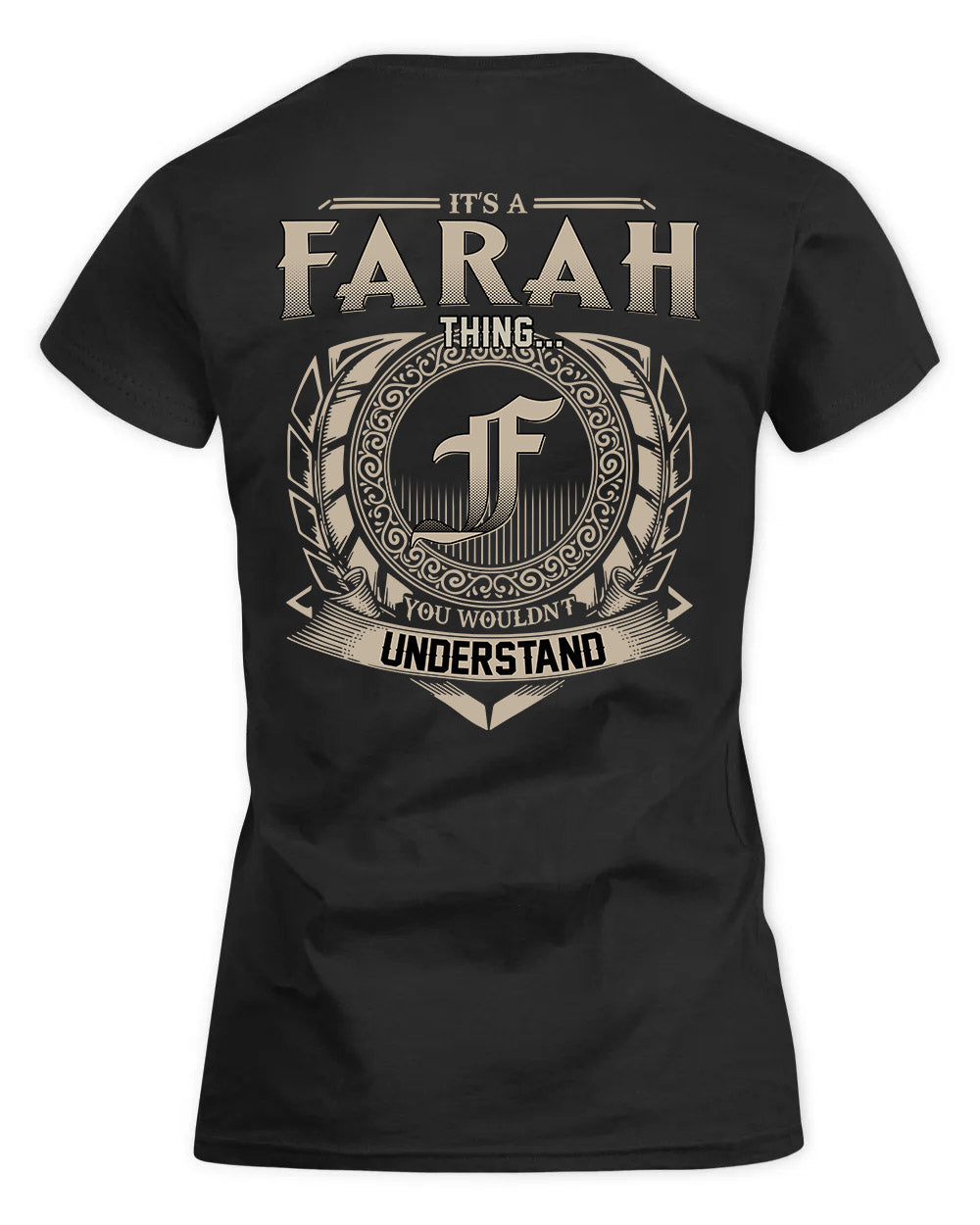 FARAH HH88-K2–Personalized Name Quote Apparel “It’s a/an NAME Thing You Wouldn’t Understand”