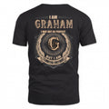 GRAHAM 2K-101–Personalized Name Quote Apparel “I Am NAME May Not Be Perfect But I Am Limited Edition”