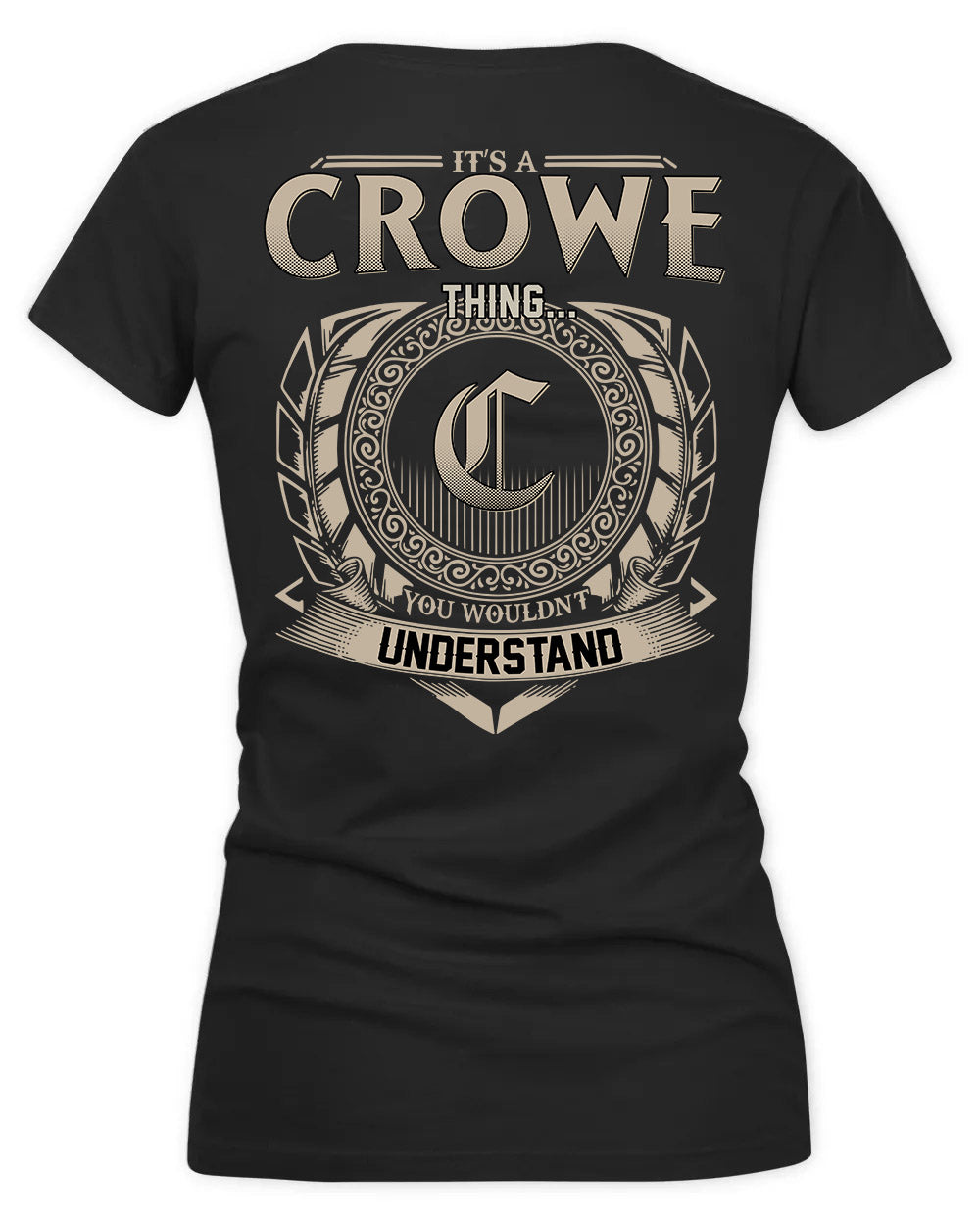 CROWELL HH88-K2–Personalized Name Quote Apparel “It’s a/an NAME Thing You Wouldn’t Understand”